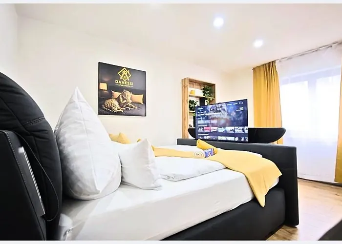 Apartmán Danessi-business-apartment, Nahe Industriegebiet Und Koblenz, Wlan, Smart Tv Boxspringbett Mit Waipu, Vollausgestattete Kueche Uvm Mülheim-Kärlich